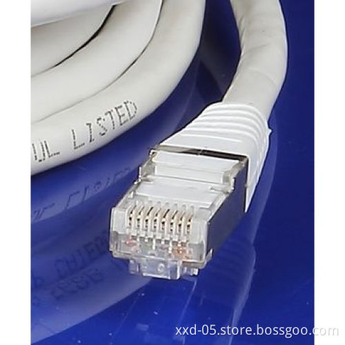 Network RJ45 UTP Cat6 Patch Cable, Pass Fluke Test, RoHS, PVC, 24AWG/26AWG Patch Cable